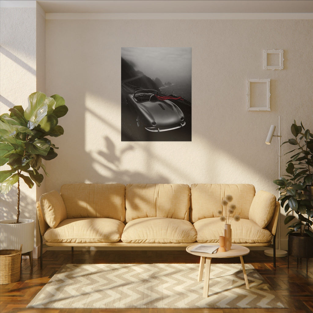 Coastal Roadster - Classic Car Wall Art | Canvas