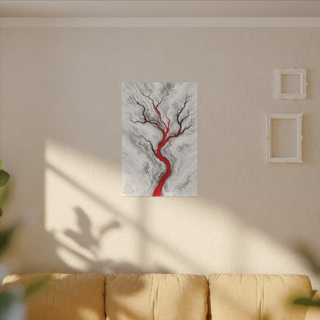 Estuary Lines - Doctor's Office Wall Art | Canvas
