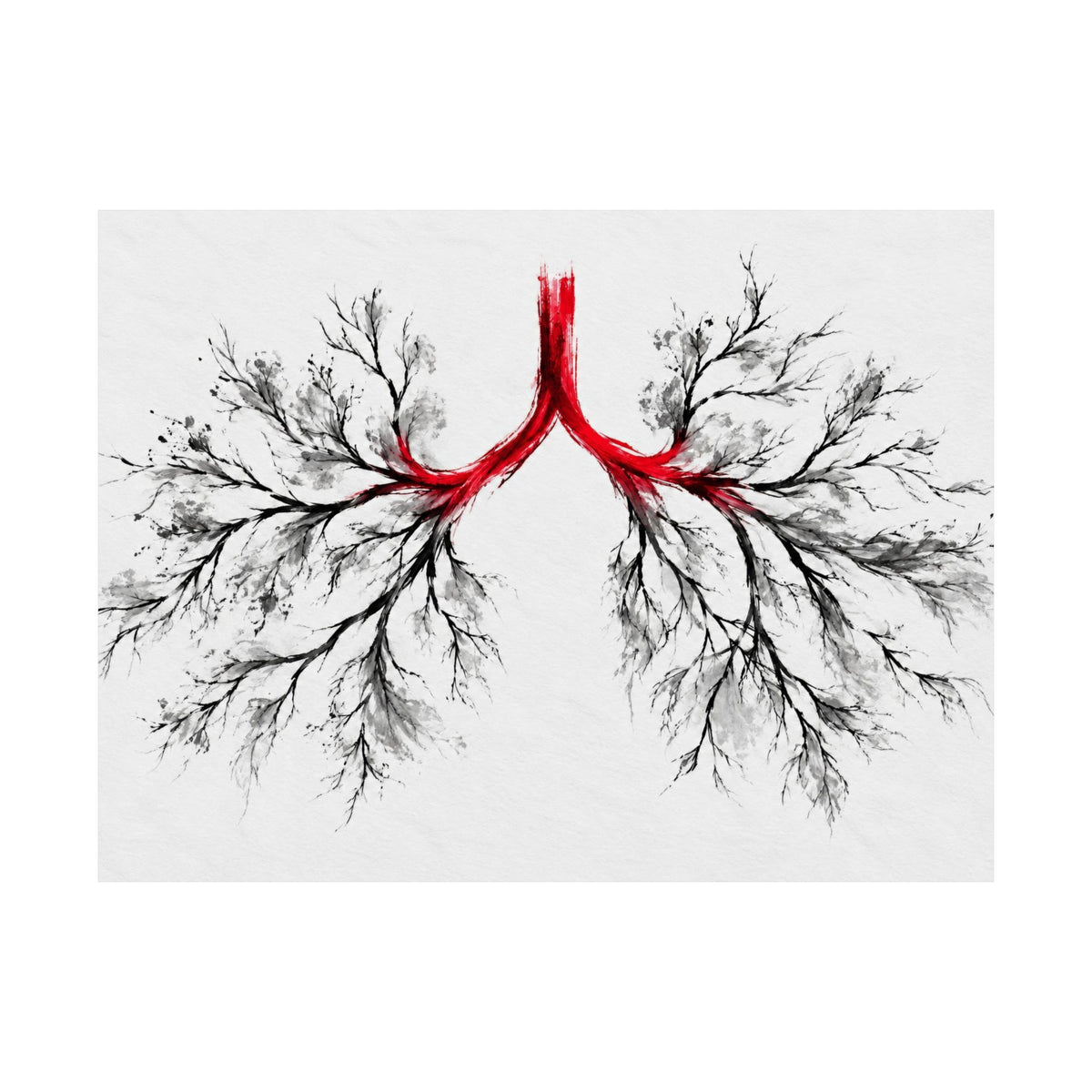 Breath Architecture - Doctor's Office Wall Art | Matte Poster (Landscape)