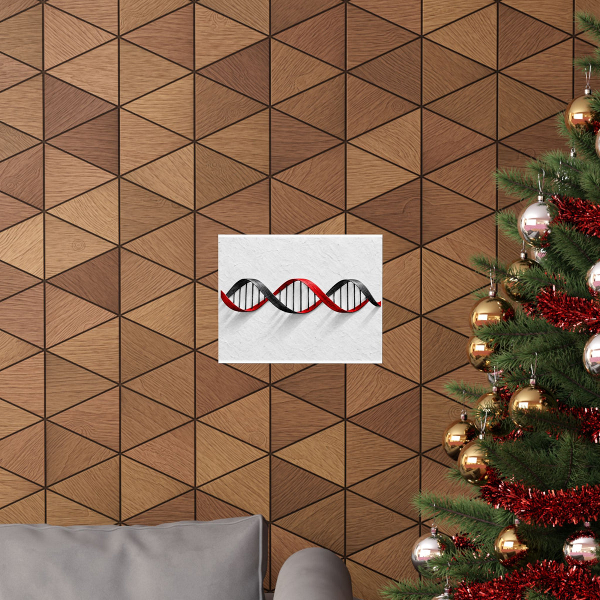 Woven Code - Doctor's Office Wall Art | Matte Poster (Landscape)