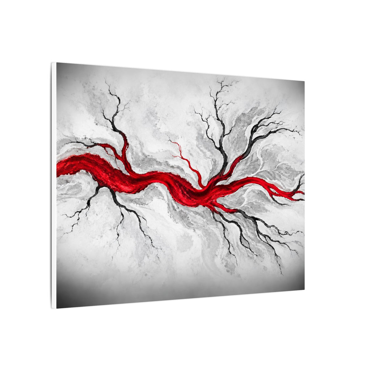 Estuary Lines - Doctor's Office Wall Art | Canvas (Landscape)