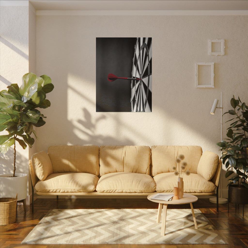 Dead Center - Mens Office Art | Canvas