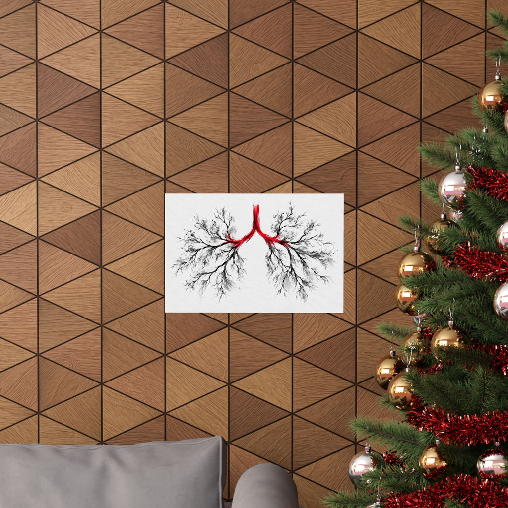 Breath Architecture - Doctor's Office Wall Art | Matte Poster (Landscape)