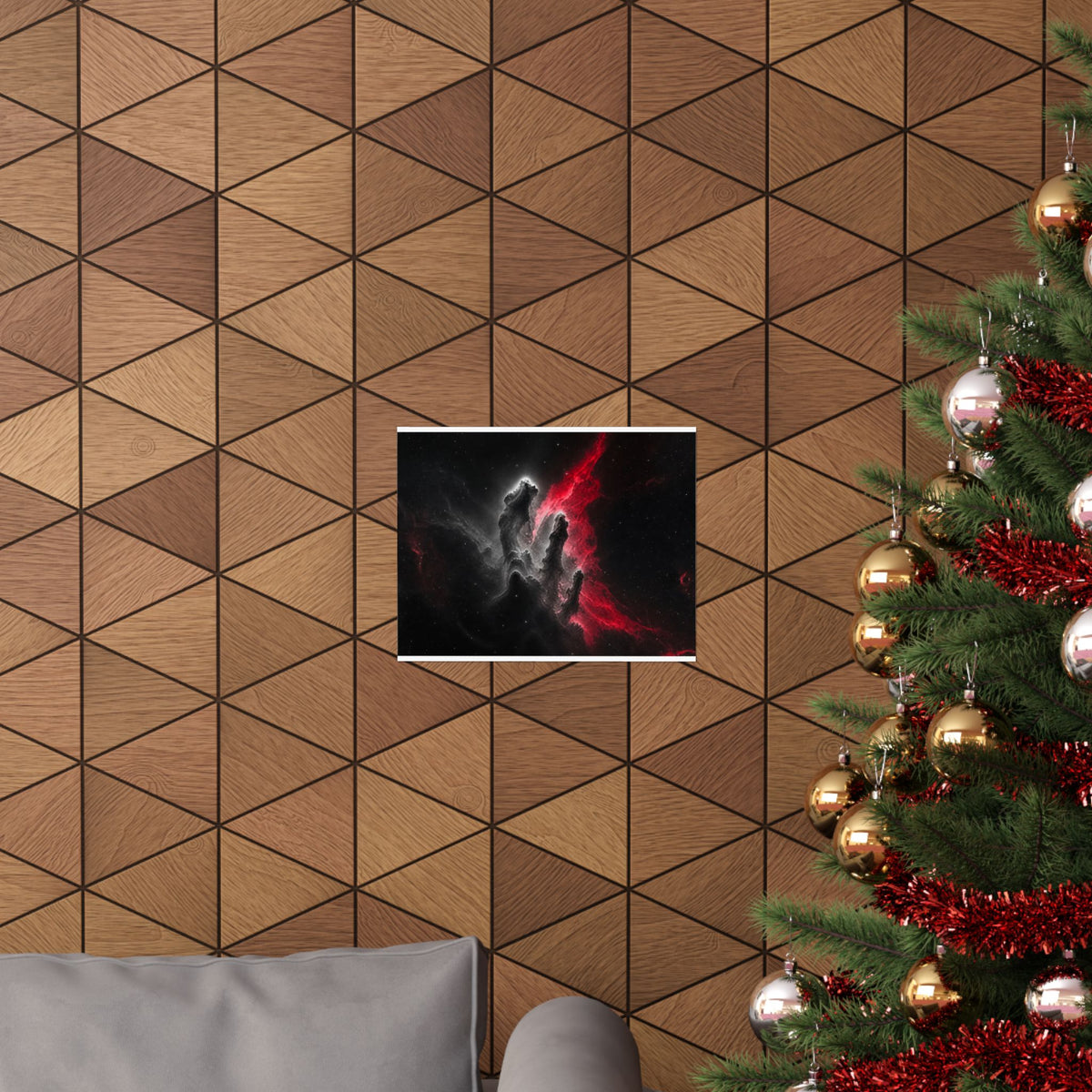 Birth Cloud - Space Wall Art | Matte Poster (Landscape)