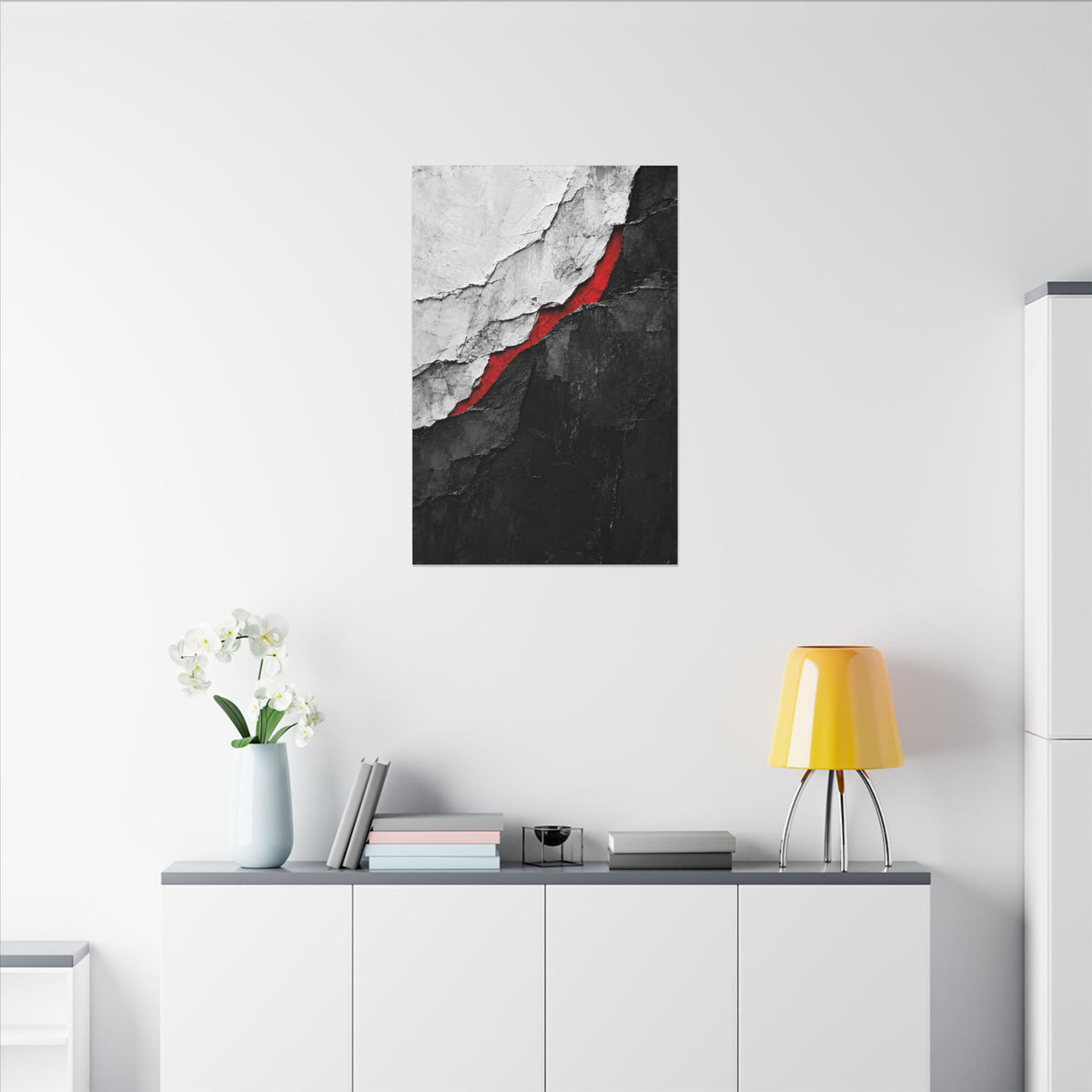 Strata of Silence - Professional Office Wall Art | Canvas