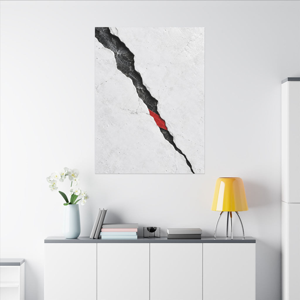 Porcelain Fault - Professional Office Wall Art | Canvas