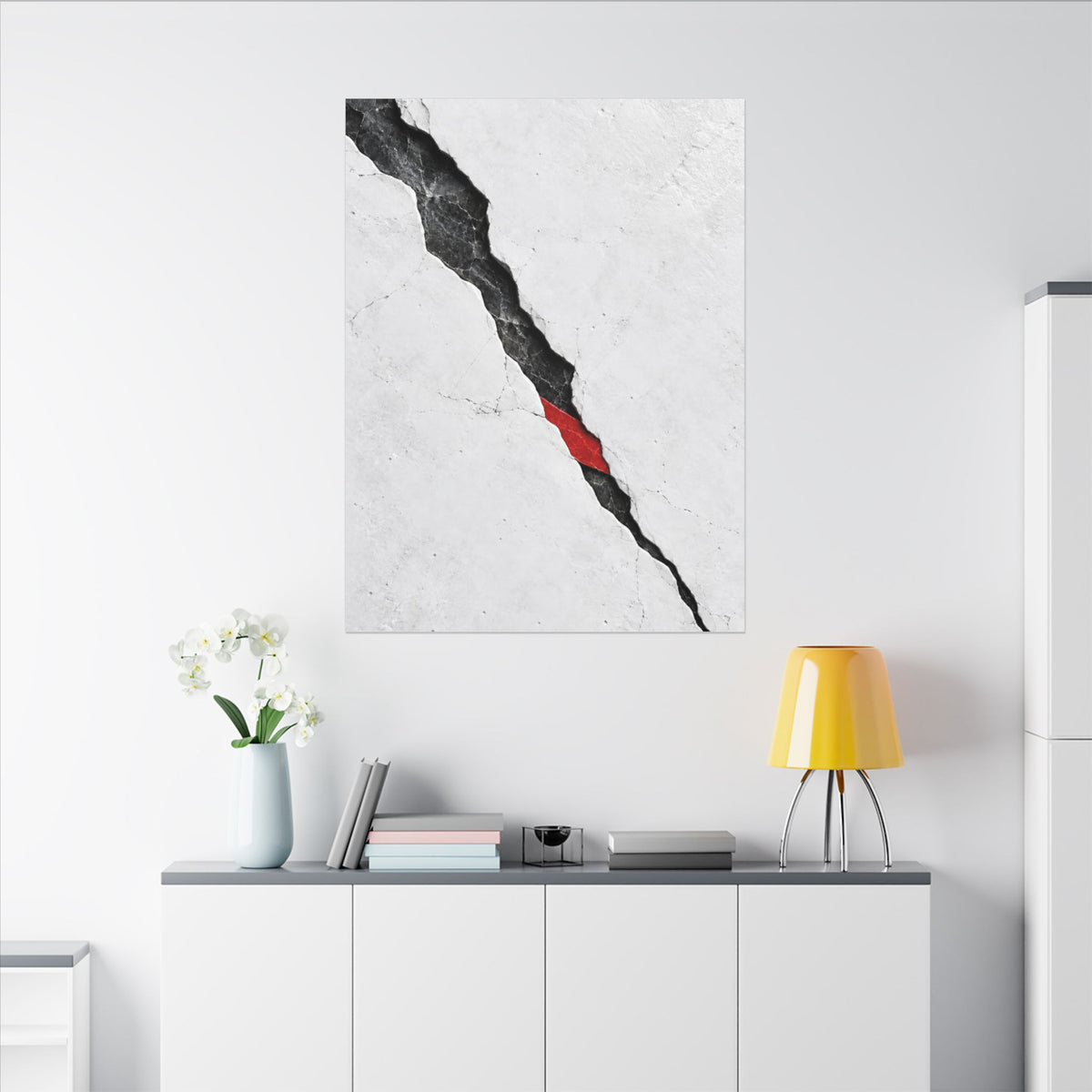 Porcelain Fault - Professional Office Wall Art | Canvas