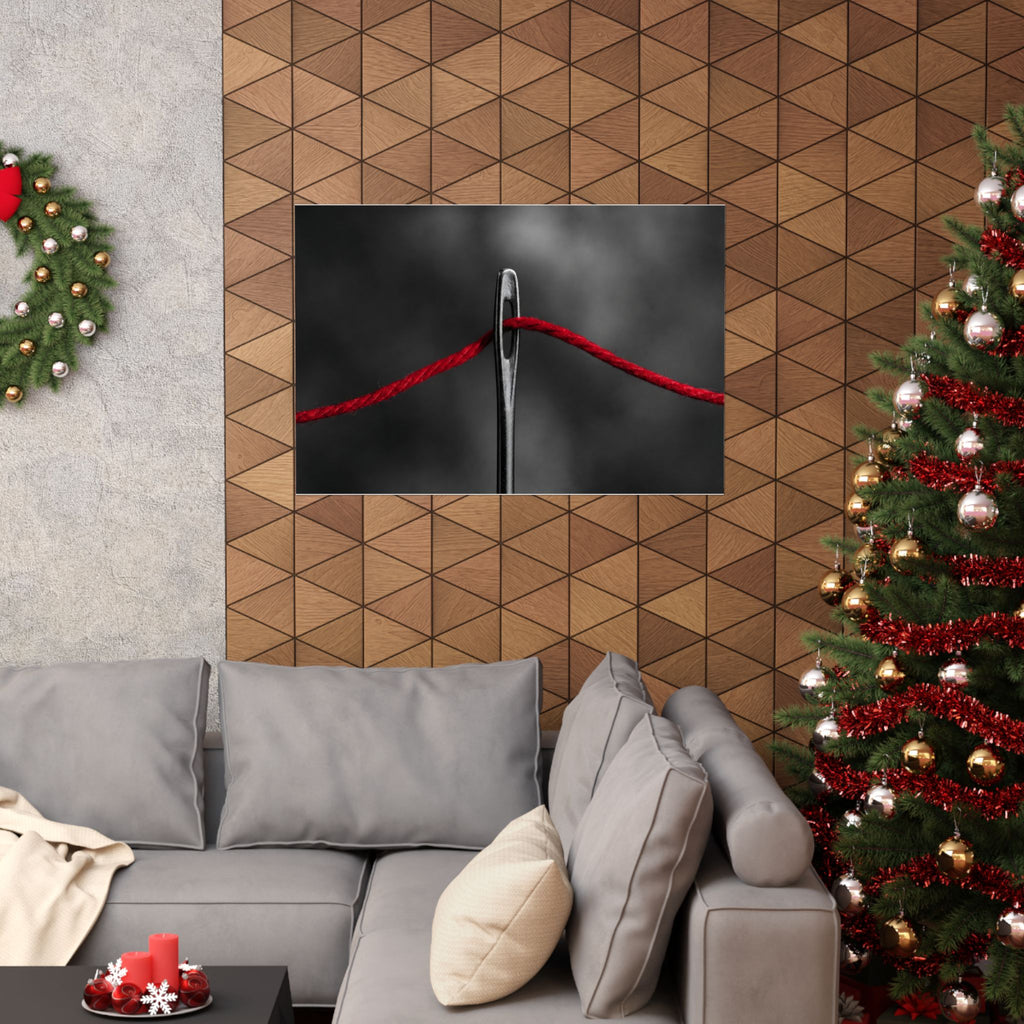 Through the Eye - Professional Office Wall Art | Matte Poster (Landscape)