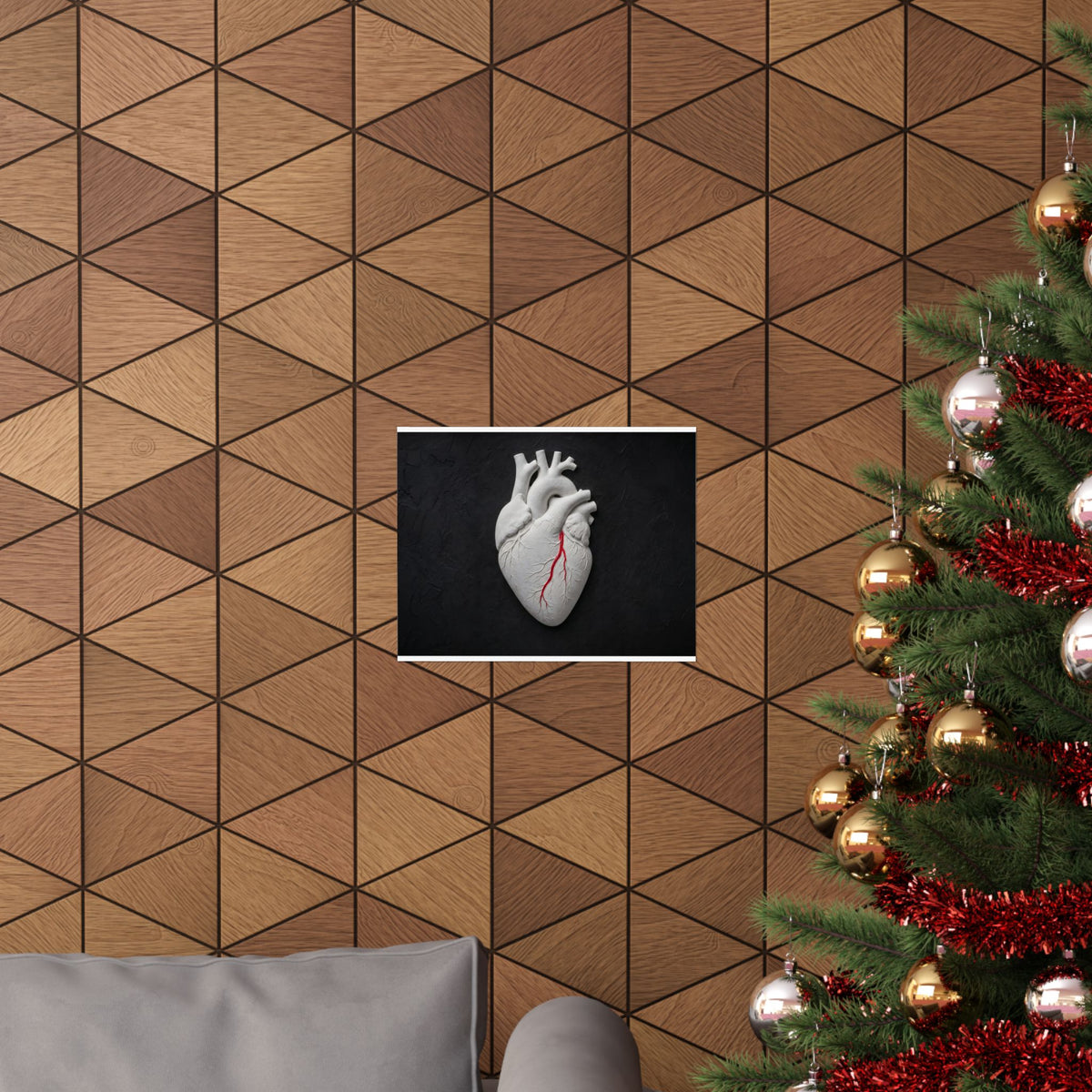 Coronary Path - Doctor's Office Wall Art | Matte Poster (Landscape)