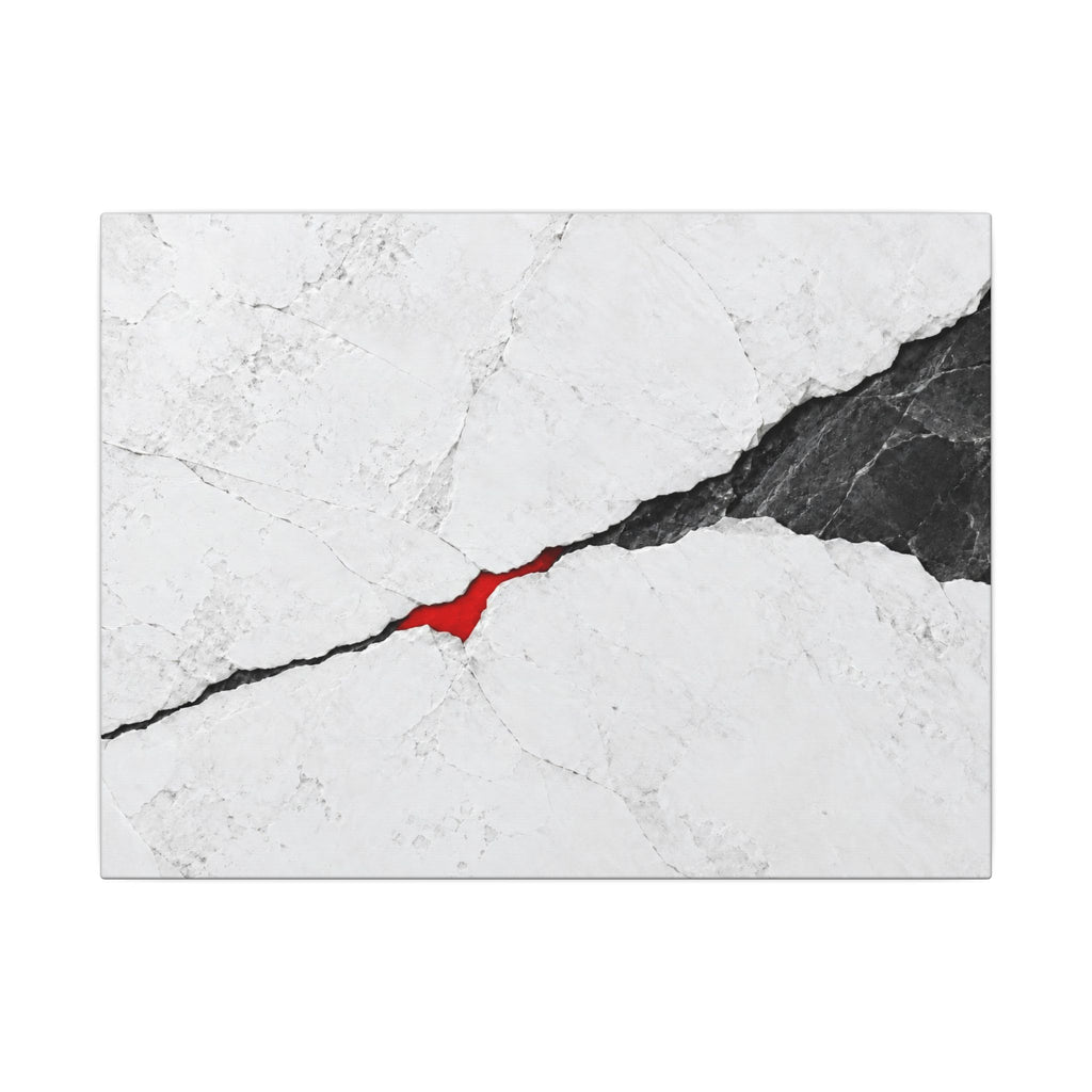 Porcelain Fault - Professional Office Wall Art | Canvas (Landscape)