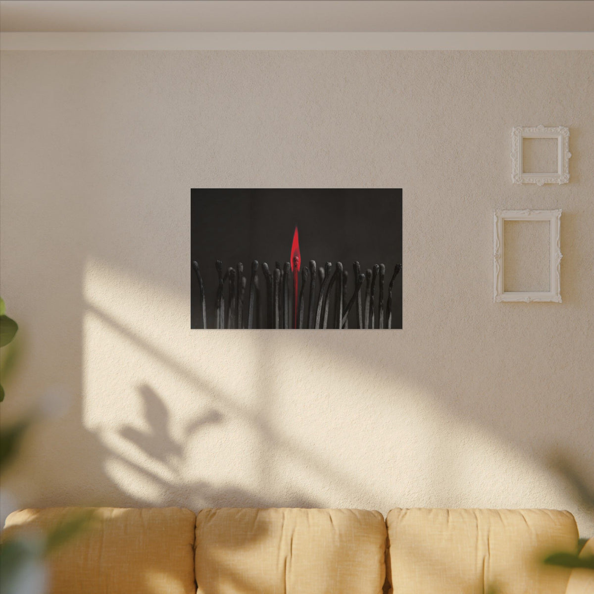 The One Still Burning - Office Wall Art For Men | Canvas (Landscape)