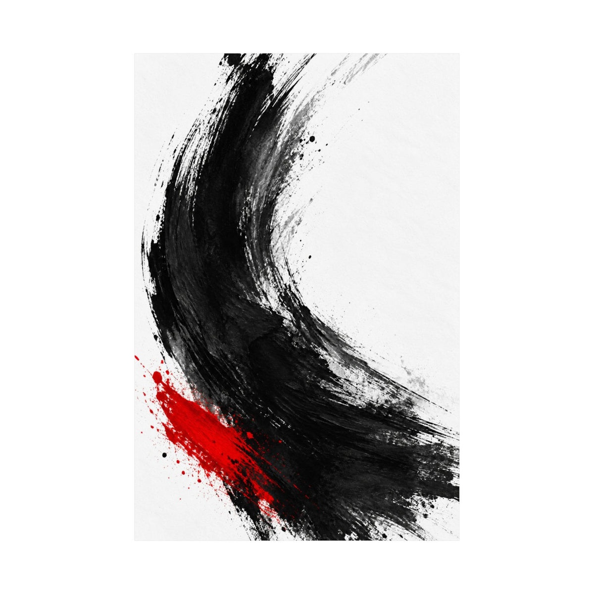 Measured Current - Professional Office Wall Art | Matte Poster