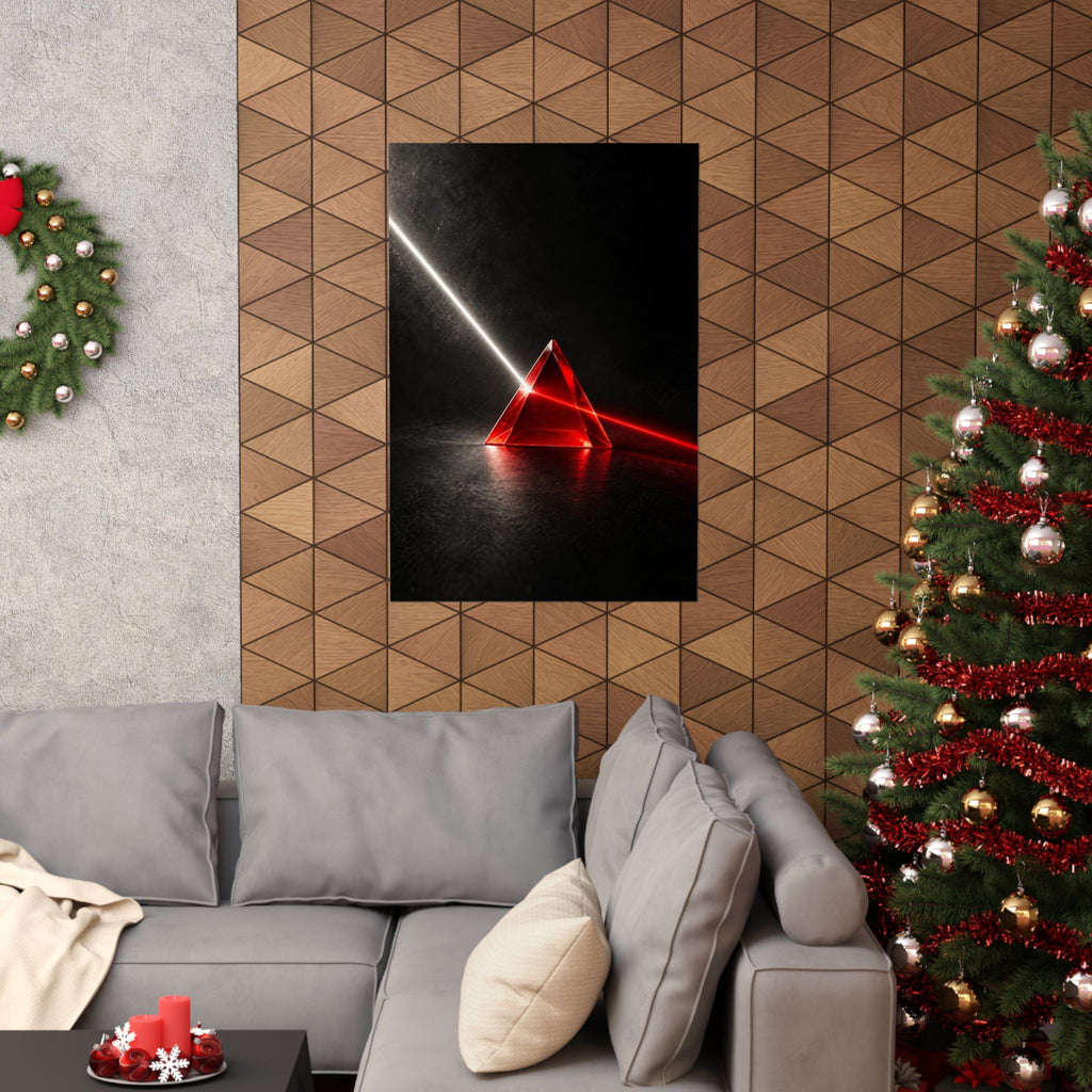Spectral Threshold - Professional Office Wall Art | Matte Poster