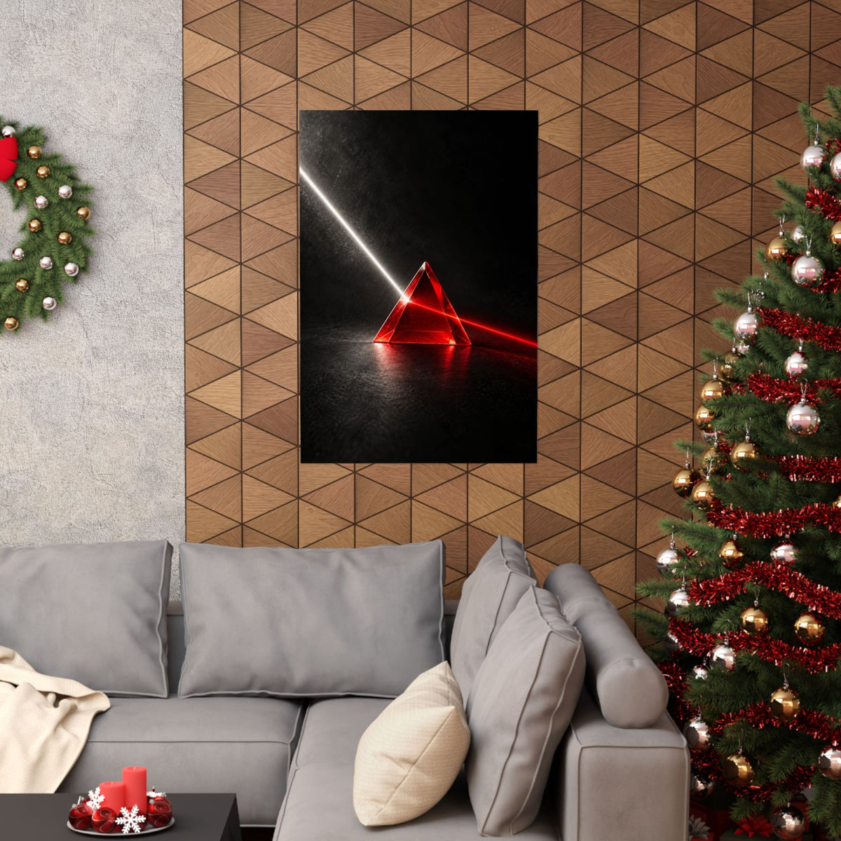 Spectral Threshold - Professional Office Wall Art | Matte Poster