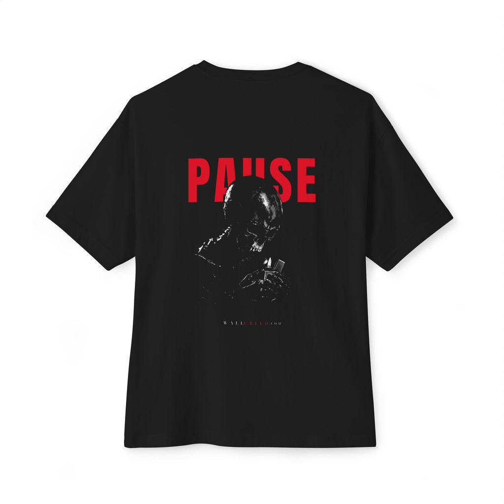 Pause | Heavyweight Tee (Back Print)