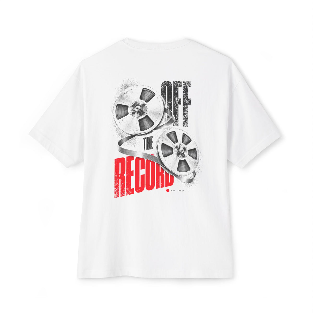 Off the Record | Heavyweight Tee (Back Print)