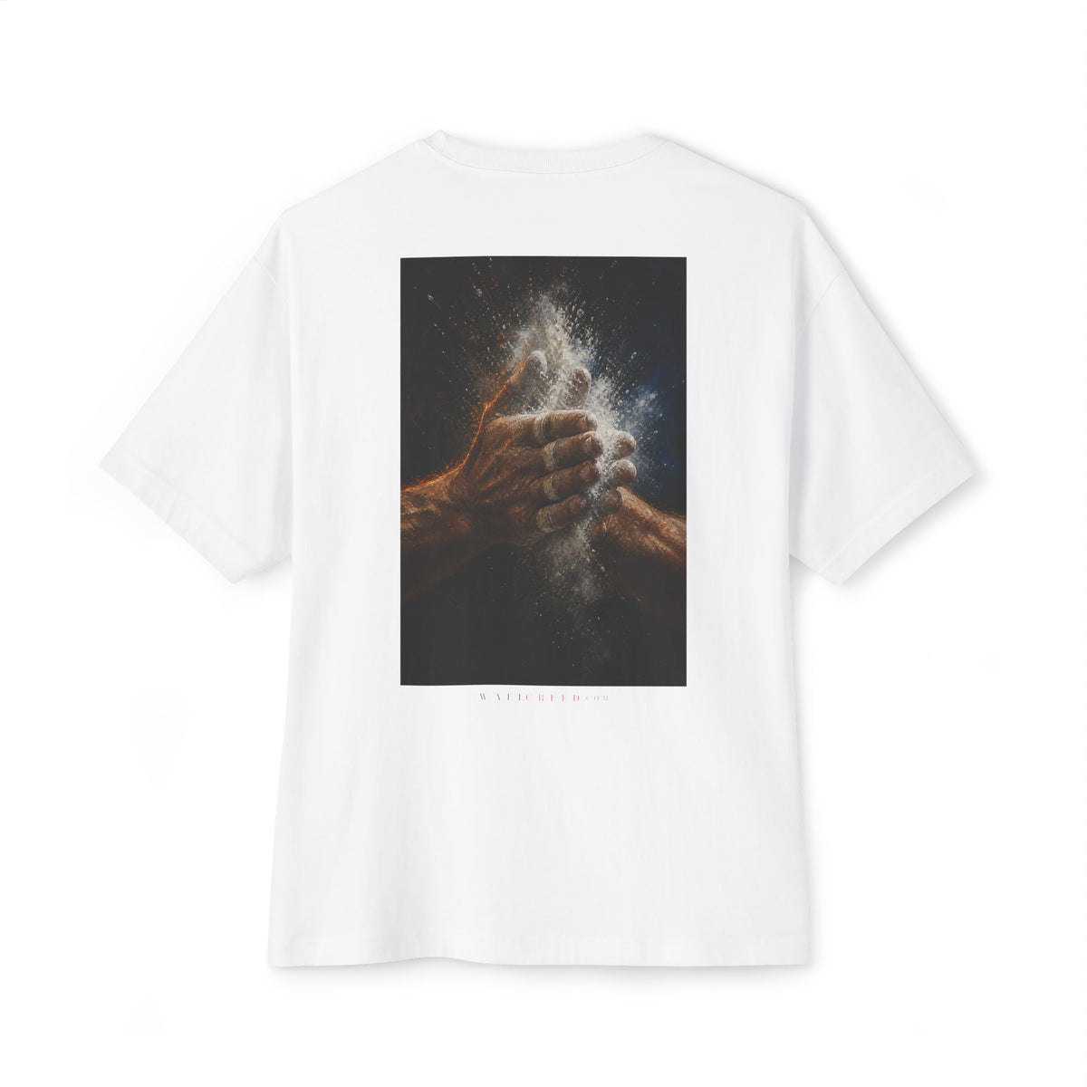 Chalk | Heavyweight Tee (Back Print)