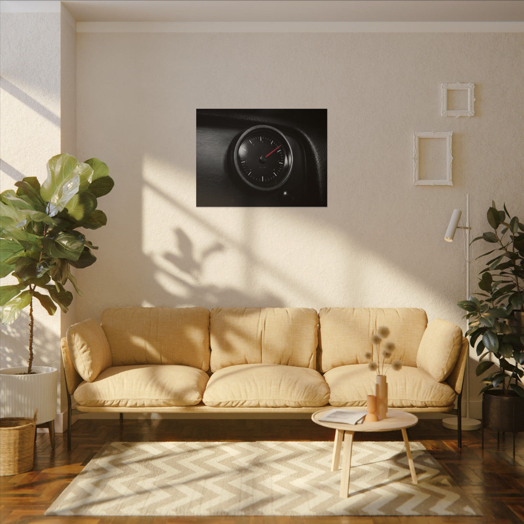 Redline Gauge - Tachometer Wall Art | Canvas (Landscape)