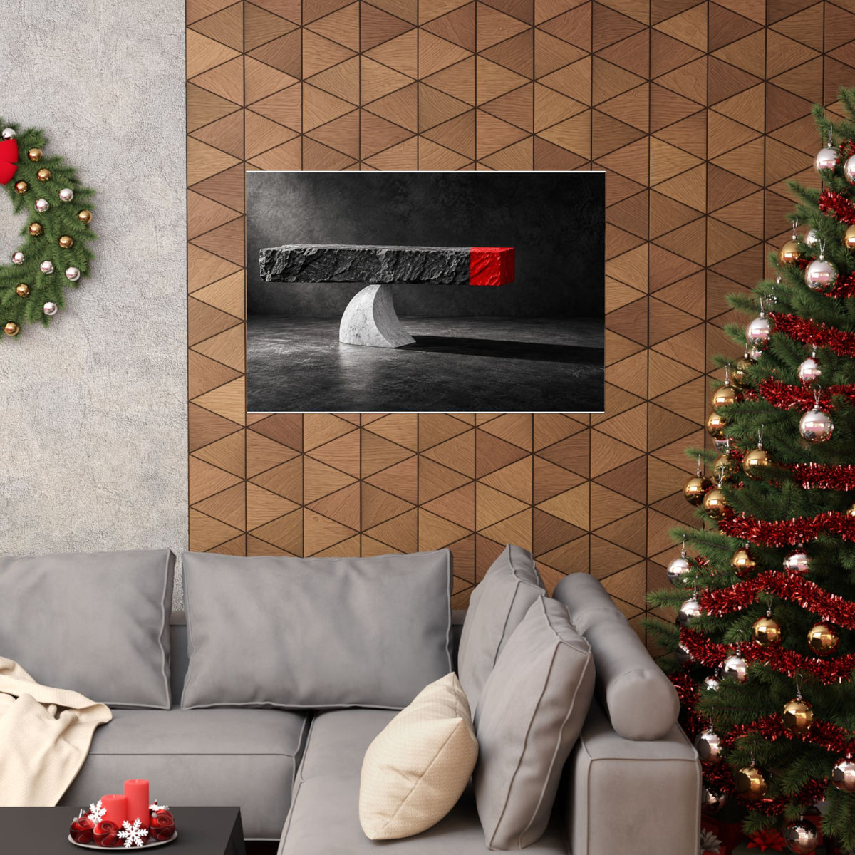 Counterpoise - Professional Office Wall Art | Matte Poster (Landscape)