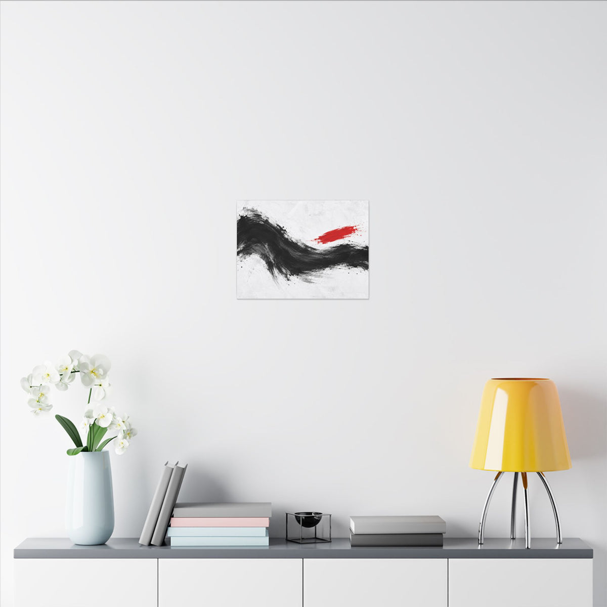 Measured Current - Professional Office Wall Art | Canvas (Landscape)