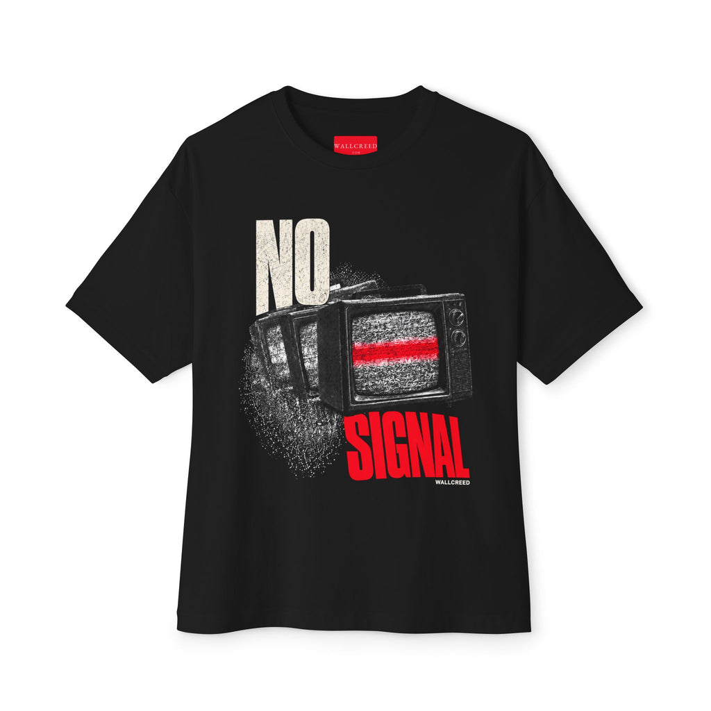 No Signal | Heavyweight Tee (Front + Back)