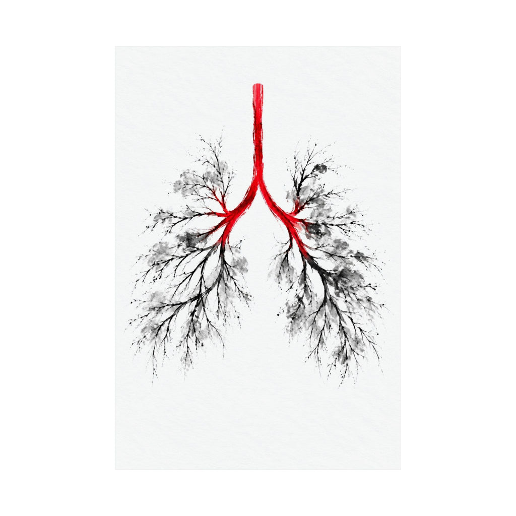 Breath Architecture - Doctor's Office Wall Art | Matte Poster