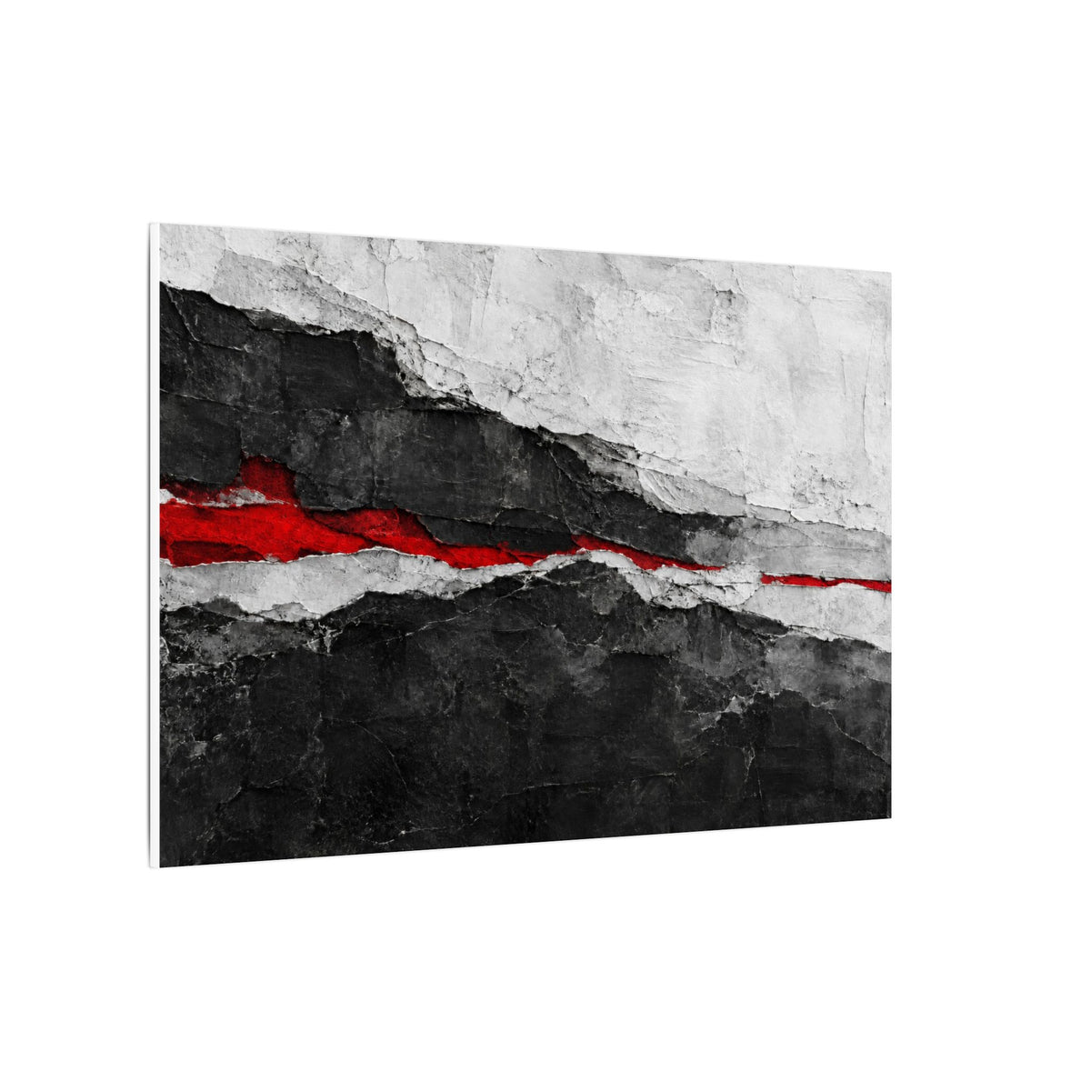 Strata of Silence - Professional Office Wall Art | Canvas (Landscape)