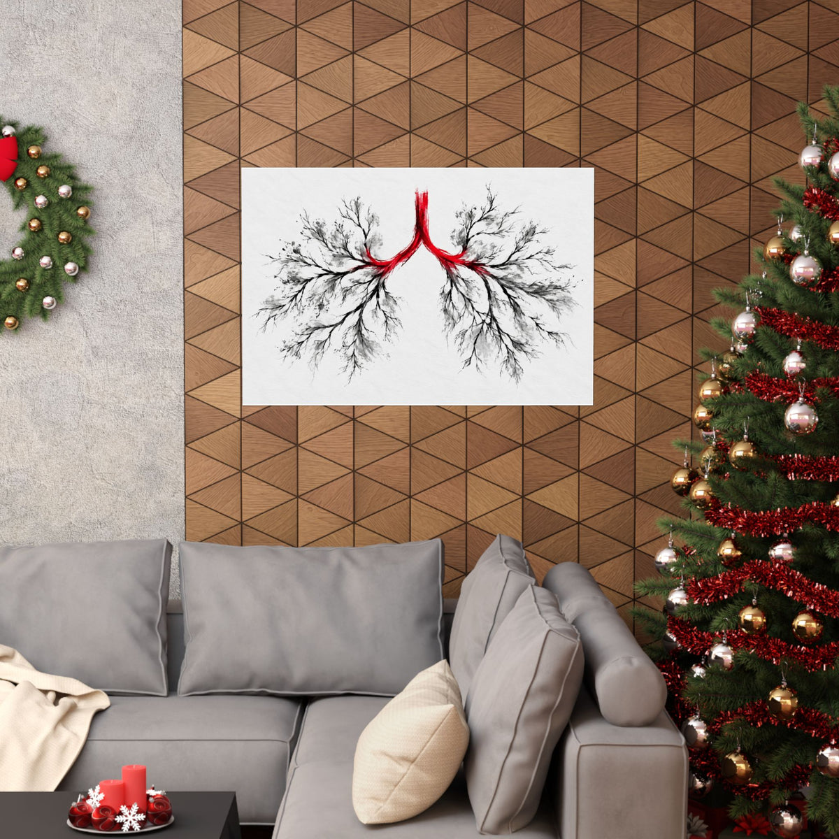 Breath Architecture - Doctor's Office Wall Art | Matte Poster (Landscape)