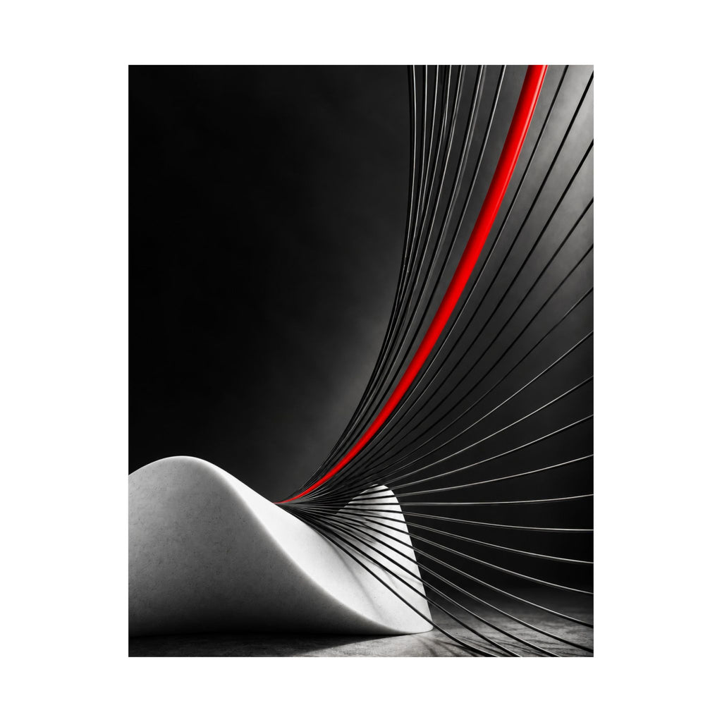Tensile Field - Professional Office Wall Art | Matte Poster