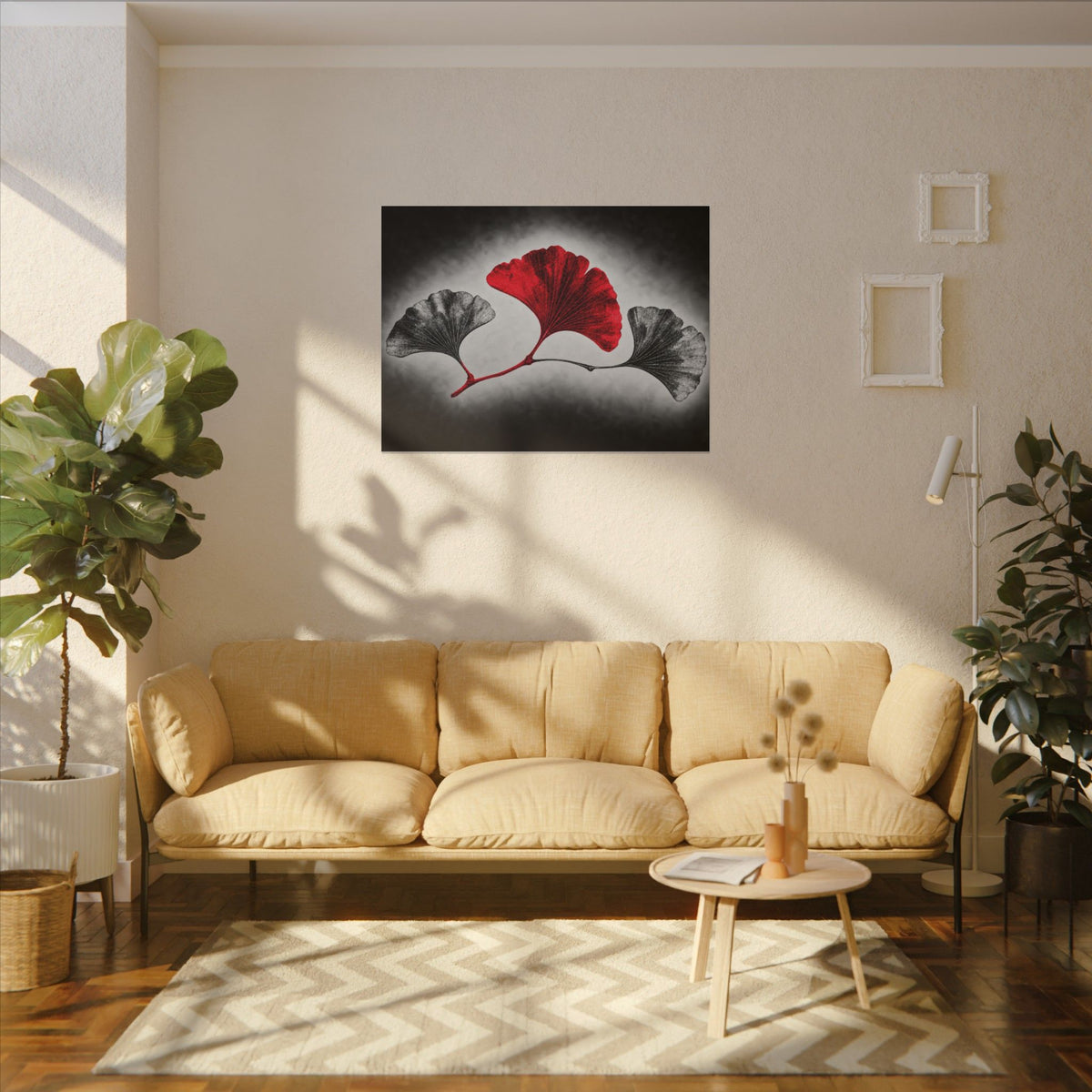 Ginkgo Interval - Doctor's Office Wall Art | Canvas (Landscape)