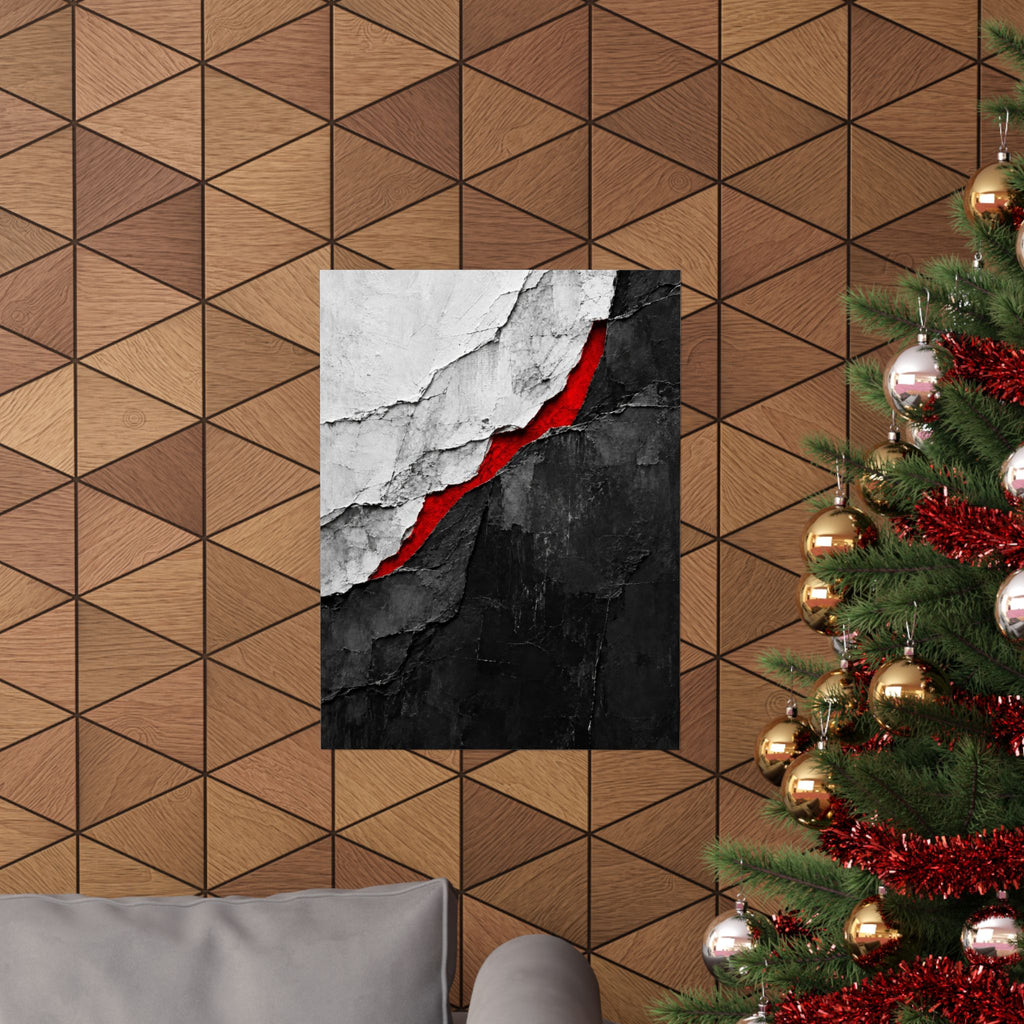 Strata of Silence - Professional Office Wall Art | Matte Poster