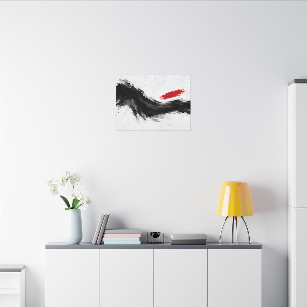 Measured Current - Professional Office Wall Art | Canvas (Landscape)