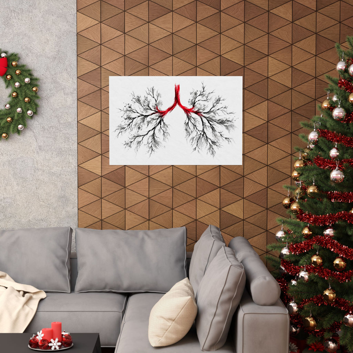 Breath Architecture - Doctor's Office Wall Art | Matte Poster (Landscape)