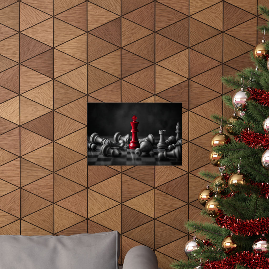 Last King Standing - Executive Office Wall Art | Matte Poster (Landscape)