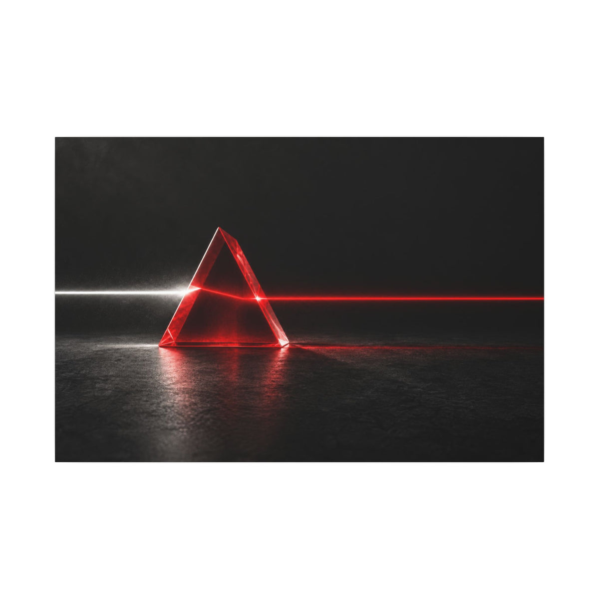Spectral Threshold - Professional Office Wall Art | Canvas (Landscape)
