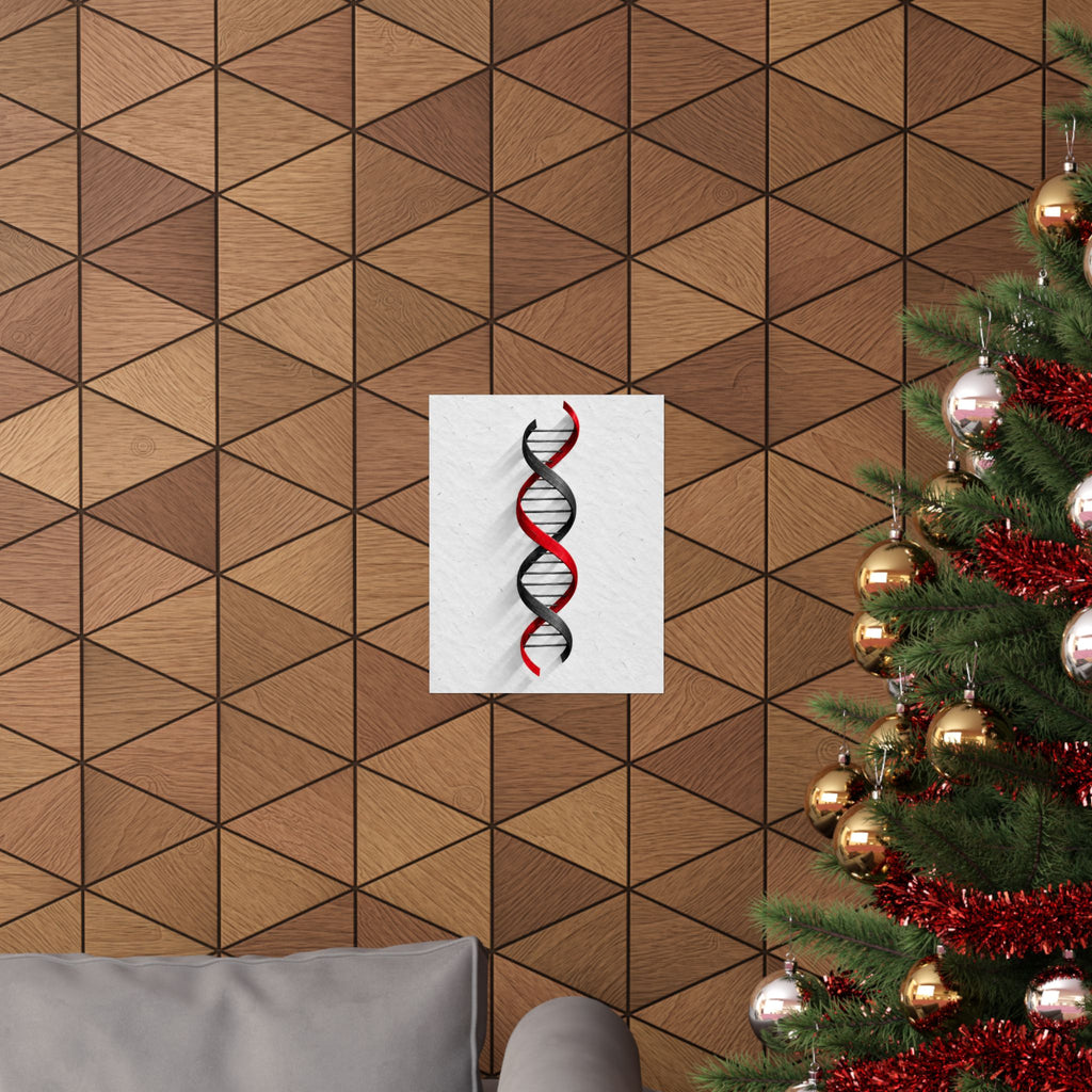 Woven Code - Doctor's Office Wall Art | Matte Poster