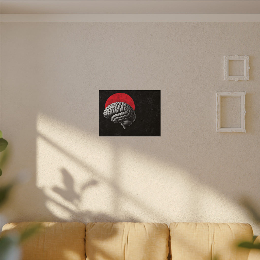 Cerebral Contour - Doctor's Office Wall Art | Canvas (Landscape)