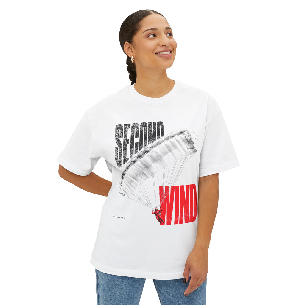 Second Wind | Heavyweight Tee (Front + Back)
