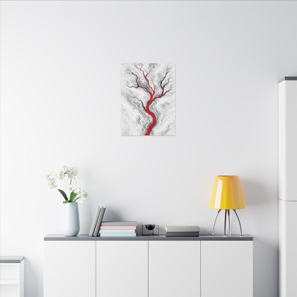 Estuary Lines - Doctor's Office Wall Art | Canvas