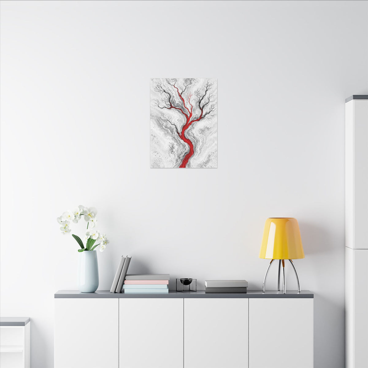 Estuary Lines - Doctor's Office Wall Art | Canvas