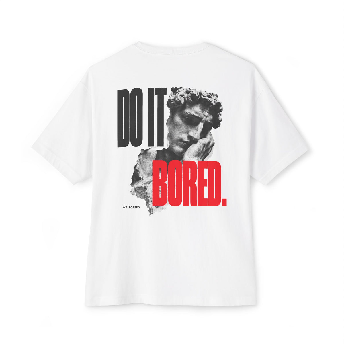 Bored Stiff | Heavyweight Tee (Front + Back)