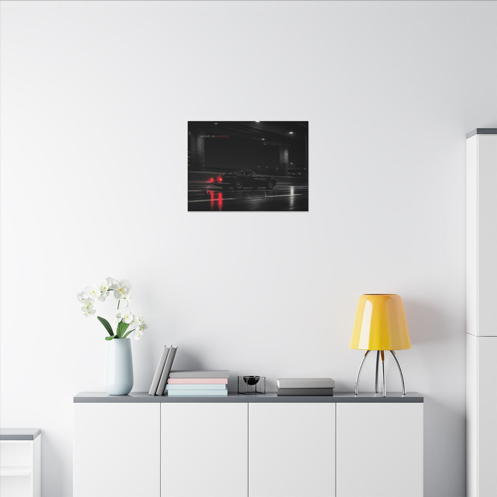 Move in Silence - Car Wall Art | Canvas (Landscape)