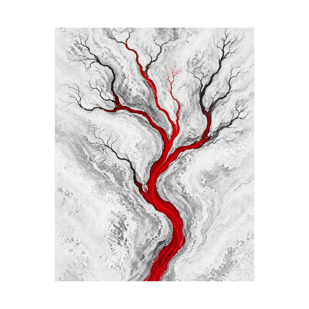 Estuary Lines - Doctor's Office Wall Art | Matte Poster