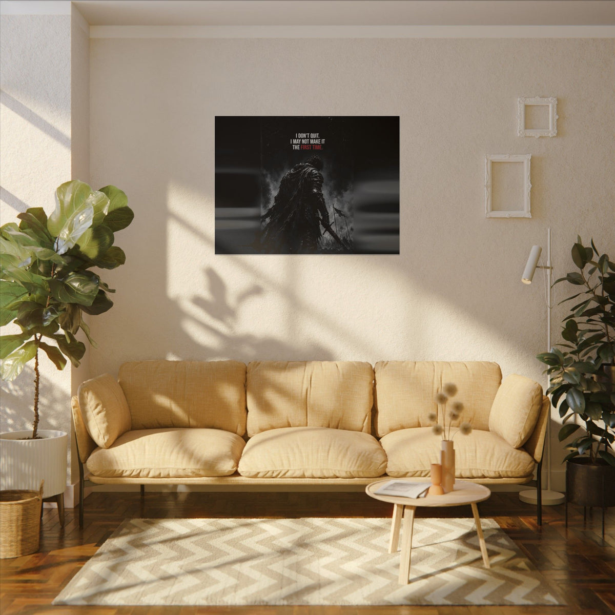 I Don't Quit - Motivational Wall Art | Canvas (Landscape)