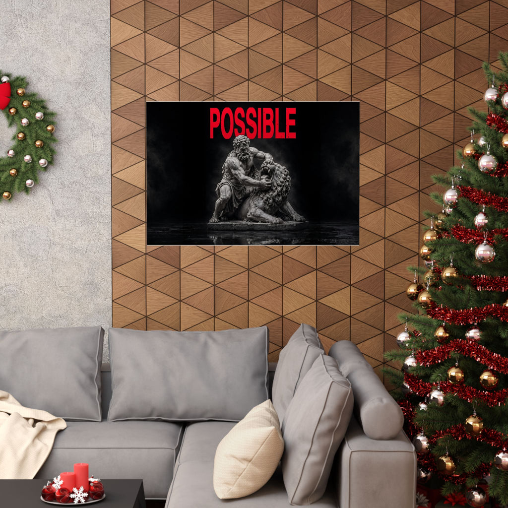 Possible - Hercules Artwork | Matte Poster (Landscape)
