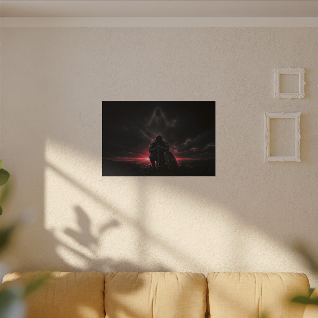 Pray, Then Stand - Armor of God Wall Art | Canvas (Landscape)