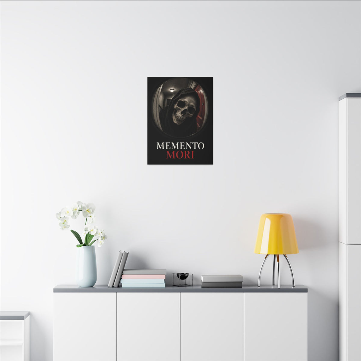 Memento Mori - Dark Wall Art | Canvas