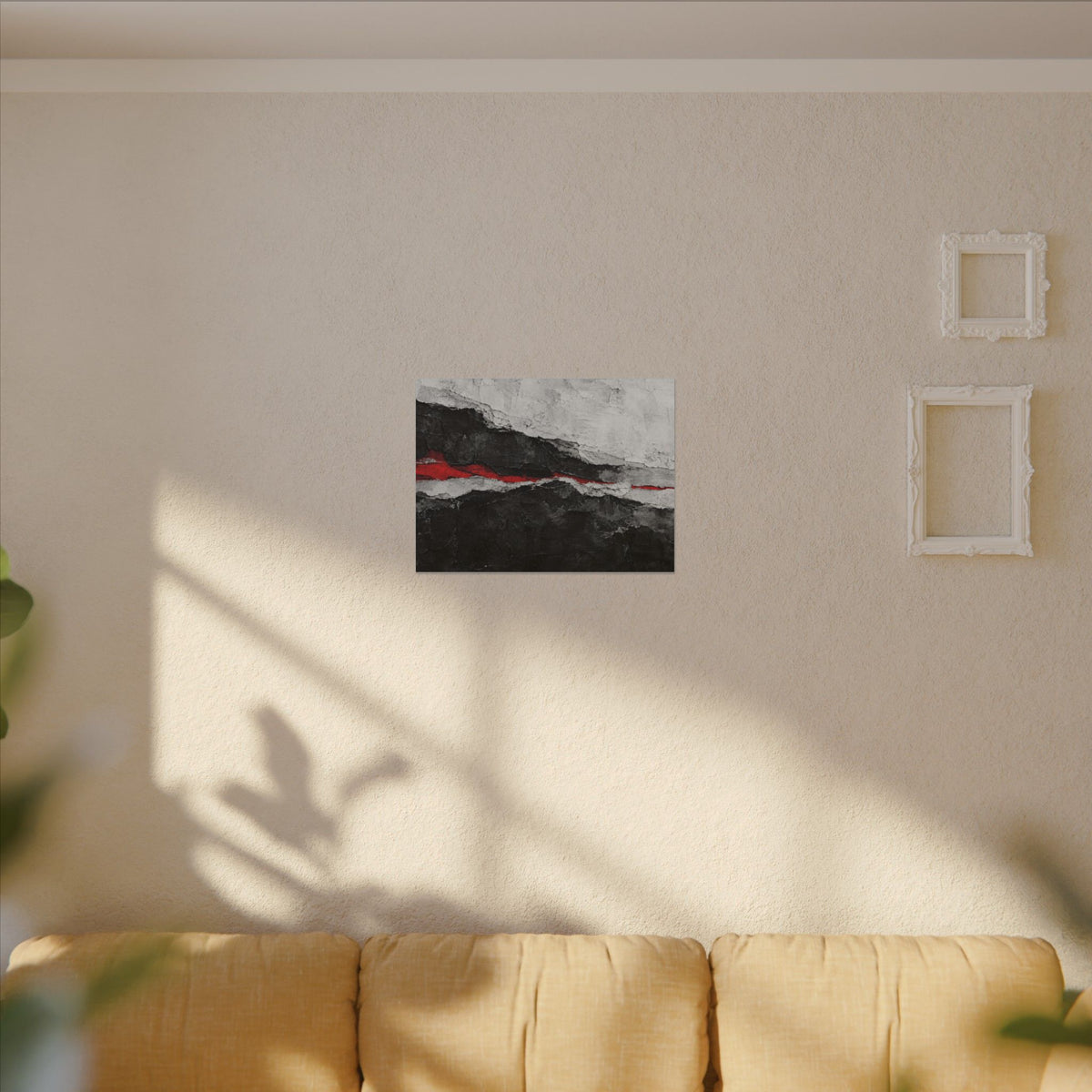 Strata of Silence - Professional Office Wall Art | Canvas (Landscape)