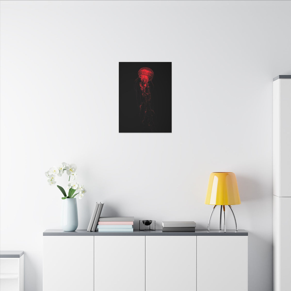 The Drifter - Red Wall Art Decor | Canvas
