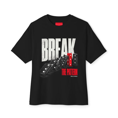 Break the Pattern | Heavyweight Tee (Front + Back)